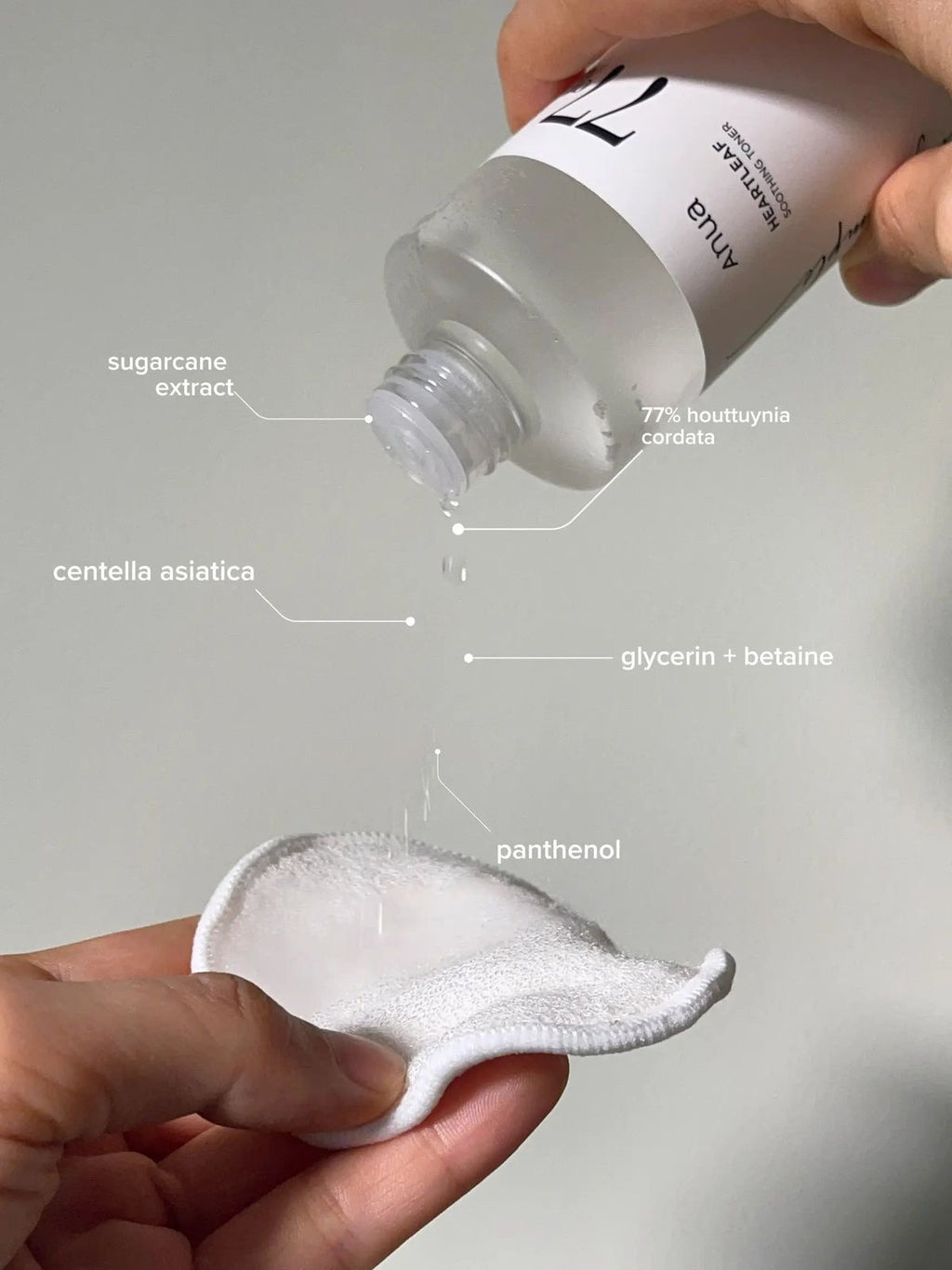 تونر انوا هارت ليف ٧٧٪؜  لتهدئة البشرة