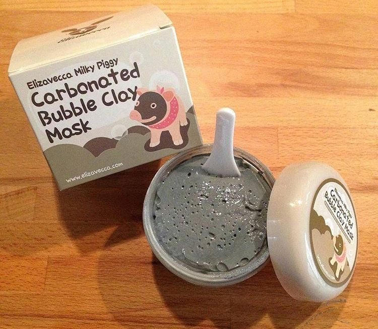 ماسك الطين الفوّار بالكربون ١٠٠ جم